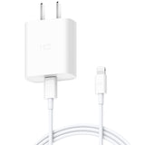 Original Xiaomi Youpin ZMI 20W Quick Charger Power Adapter with Type-C / USB-C to 8 Pin Charging Cable, US Plug