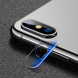 For iPhone XS / X mocolo 0.15mm 9H 2.5D Round Edge Rear Camera Lens Tempered Glass Film