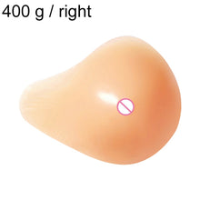 Load image into Gallery viewer, AS6 Spiral Shape Postoperative Rehabilitation Fake Breasts Silicone Breast Pad Nipple Cover 400g/Right, 400g/Right