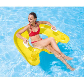 Intex 58859NP Sit 'n Float Lounge Inflatable Water Pool Chair
