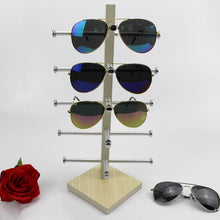 Load image into Gallery viewer, Oak Wood Glasses Display Frame Sunglasses Rack Display Stand, Oak Wood