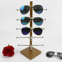 Load image into Gallery viewer, Grain Wood Glasses Display Frame Sunglasses Rack Display Stand, Grain Wood