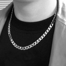 Load image into Gallery viewer, Europe and America Fashion Alloy Chain Hip Hop Simple Long Necklace, Width: 12mm, Length: 80cm