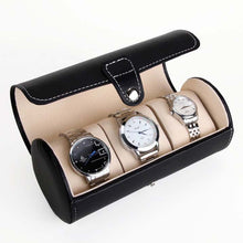 Load image into Gallery viewer, Portable Travel Watch Cylinder Protective Box Storage Bag