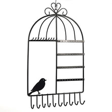 Load image into Gallery viewer, Birdcage Shape Ear Stud Earrings Bracelet Pendant Necklace Jewelry Display Storage Rack