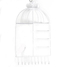 Load image into Gallery viewer, Birdcage Shape Ear Stud Earrings Bracelet Pendant Necklace Jewelry Display Storage Rack