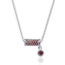 Load image into Gallery viewer, Women Fashion S925 Sterling Silver Small Waist Pendant Necklace