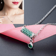Load image into Gallery viewer, Women Fashion S925 Sterling Silver Small Waist Pendant Necklace