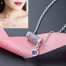Load image into Gallery viewer, Women Fashion S925 Sterling Silver Small Waist Pendant Necklace