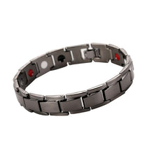 Load image into Gallery viewer, Men Detachable Titanium Steel Magnetic Therapy Bracelet Jewelry