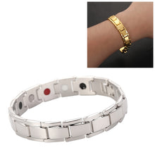 Load image into Gallery viewer, Men Detachable Titanium Steel Magnetic Therapy Bracelet Jewelry