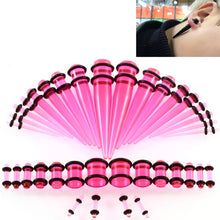 Load image into Gallery viewer, 36PCS Unisex Acrylic Ear Expansion Ear Extender 14G-00G Accessories Set