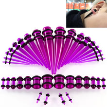 Load image into Gallery viewer, 36PCS Unisex Acrylic Ear Expansion Ear Extender 14G-00G Accessories Set