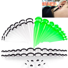 Load image into Gallery viewer, 36PCS Unisex Acrylic Ear Expansion Ear Extender 14G-00G Accessories Set