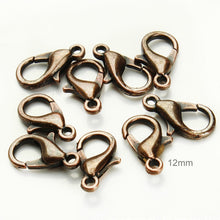 Load image into Gallery viewer, 1000 PCS 12mm DIY Jewelry Accessories High-quality Alloy Lobster Claw, 1000 PCS