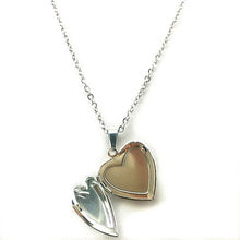 Load image into Gallery viewer, 2 PCS MN4008 Heart Photo Box Pendant Temperature Sensitive Discoloration Necklace Jewelry