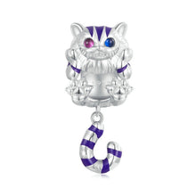 Load image into Gallery viewer, SCC2529 Sterling Silver S925 Fantasy Magic Cat Pendant Accessories DIY Bracelet Beads, SCC2529