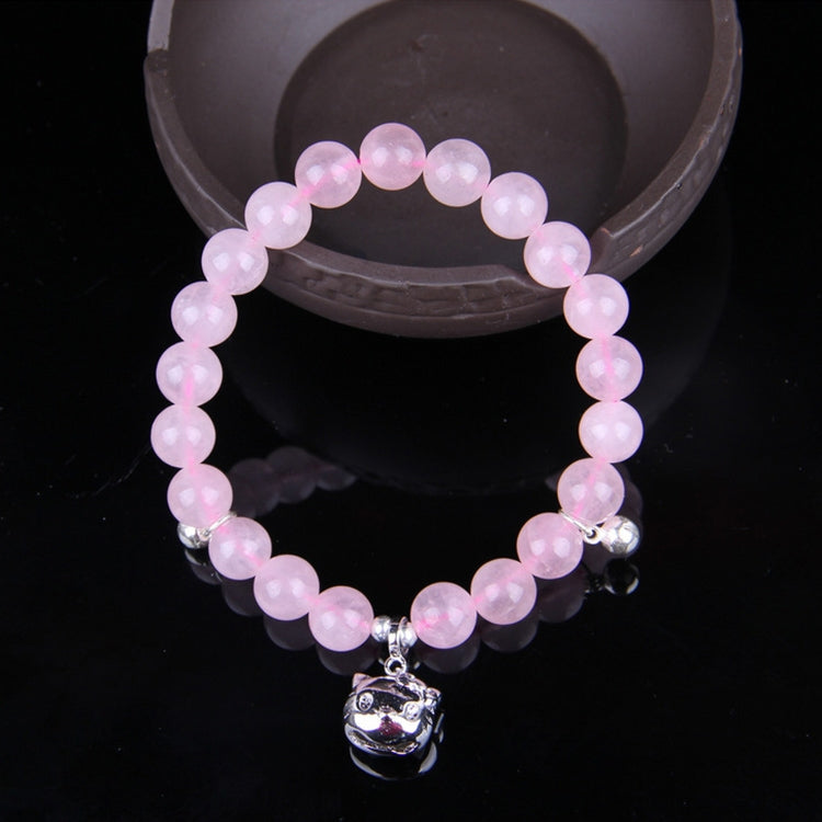 Fashion Jewelry Accessory Garnet Beads Bracelet, Pink Crystal & Elephant & Fish, Red Agate & Elephant, Red Agate & Pi Xiu, Violitde, Garnet, Blue Sandstone & Calabash, Red Agate & Buddha Head, Aquamarine & Longevity Lock, White Jade, Pink Crystal & Cat