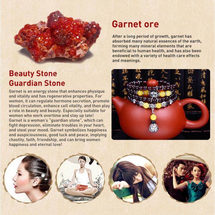 Fashion Jewelry Accessory Garnet Beads Bracelet, Pink Crystal & Elephant & Fish, Red Agate & Elephant, Red Agate & Pi Xiu, Violitde, Garnet, Blue Sandstone & Calabash, Red Agate & Buddha Head, Aquamarine & Longevity Lock, White Jade, Pink Crystal & Cat