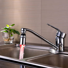 Load image into Gallery viewer, SDF-B2 1 LED ABS Temperature Sensor RGB LED Faucet Light Water Glow Shower, Size: 78 x 28mm, Interface: 22mm (Silver), SDF-B2