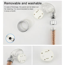 Load image into Gallery viewer, SDS-A23 15 LEDs ABS Temperature Sensor Negative Ions RGB LED Shower Head, Size: 23 x 6.5 x 5.8cm, Interface:  20mm, SDS-A23