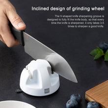 Load image into Gallery viewer, Original Xiaomi Youpin Huohou Kitchen Mini Double Wheel Knife Sharpener, Double Wheel Knife Sharpener