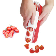 Load image into Gallery viewer, Tomato Slicer Cherry Fruit Cutter Kitchen Gadgets, Tomato Slicer