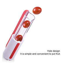 Load image into Gallery viewer, Tomato Slicer Cherry Fruit Cutter Kitchen Gadgets, Tomato Slicer