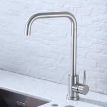 Load image into Gallery viewer, 304 Stainless Steel Rotatable Faucet Sinks Cold And Hot Water Tap, Cold And Hot Water Tap