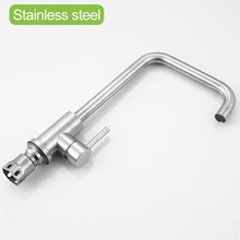 Load image into Gallery viewer, 304 Stainless Steel Rotatable Faucet Sinks Cold And Hot Water Tap, Cold And Hot Water Tap