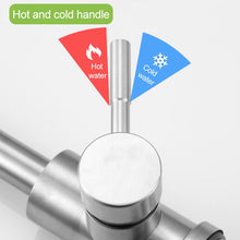 Load image into Gallery viewer, 304 Stainless Steel Rotatable Faucet Sinks Cold And Hot Water Tap, Cold And Hot Water Tap