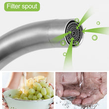 Load image into Gallery viewer, 304 Stainless Steel Rotatable Faucet Sinks Cold And Hot Water Tap, Cold And Hot Water Tap