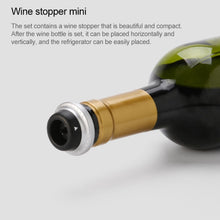 Load image into Gallery viewer, Original Xiaomi Youpin CircleJoy Stainless Steel Red Wine Preservation Stopper Set, Style: 4 Stoppers in One Pump, 4 Stoppers in One Pump