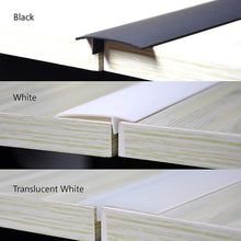 Load image into Gallery viewer, 2 PCS 25 inches Gas Stove Slit Strip Antifouling Dustproof Waterproof Kitchen Sealing Strip, 25 inches (White), 25 inches, 25 inches (Black)