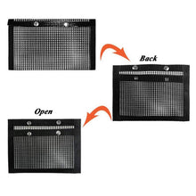 Load image into Gallery viewer, Barbecue Heat Resistant Non-stick Grilling Mesh BBQ Baking Bag, Size: 24 x 14cm (Black), 24 x 14cm (Black)