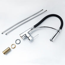 Load image into Gallery viewer, Kitchen Pull-out Faucet Hot Cold Home Retractable Rotating Faucet, Pull-out Faucet