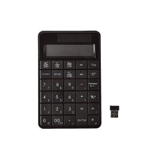 Load image into Gallery viewer, MC-56AG 2 in 1 2.4G USB Numeric Wireless Keyboard  &amp; Calculator with LCD Display