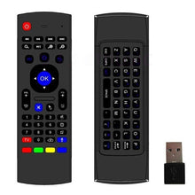 Load image into Gallery viewer, MX3-M Air Mouse Wireless 2.4G Remote Control Keyboard with Microphone for Android TV Box / Mini PC, Air Mouse with Mic