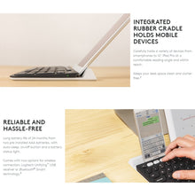 Load image into Gallery viewer, Logitech K780 Multi-device Bluetooth + Unifying Dual Mode Wireless Keyboard with Stand