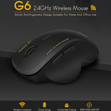 Load image into Gallery viewer, iMICE G6 Wireless Mouse 2.4G Office Mouse 6-button Gaming Mouse