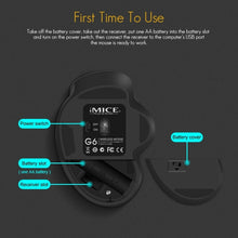 Load image into Gallery viewer, iMICE G6 Wireless Mouse 2.4G Office Mouse 6-button Gaming Mouse