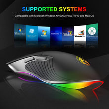 Load image into Gallery viewer, iMICE X6 Wired Mouse  6-button Colorful RGB Gaming Mouse, X6