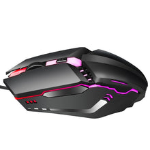 Load image into Gallery viewer, HXSJ S200 USB2.0 1600dpi Adjustable 4-Keys Colorful Glowing Wired Gaming Mouse, Length: 1.5m