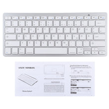 Load image into Gallery viewer, WB-8022 Ultra-thin Wireless Bluetooth Keyboard, German Keys, German Keys
