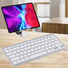 Load image into Gallery viewer, WB-8022 Ultra-thin Wireless Bluetooth Keyboard for iPad, Samsung, Huawei, Xiaomi, Tablet PCs or Smartphones, French Keys, French Keys