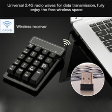 Load image into Gallery viewer, MC Saite 525RF 19 Keys Wireless 2.4G Numeric Keyboard