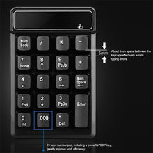 Load image into Gallery viewer, MC Saite 525RF 19 Keys Wireless 2.4G Numeric Keyboard