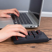 Load image into Gallery viewer, MC Saite 529 19 Keys Wired Three-color Backlight Numeric Keyboard