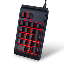 Load image into Gallery viewer, MC Saite 529 19 Keys Wired Three-color Backlight Numeric Keyboard