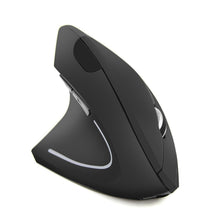 Load image into Gallery viewer, CM0093 Rechargeable Version 2.4GHz Three-button Wireless Optical Mouse Vertical Mouse for Left-hand, Resolution: 1000DPI / 1200DPI / 1600DPI, Rechargeable Version